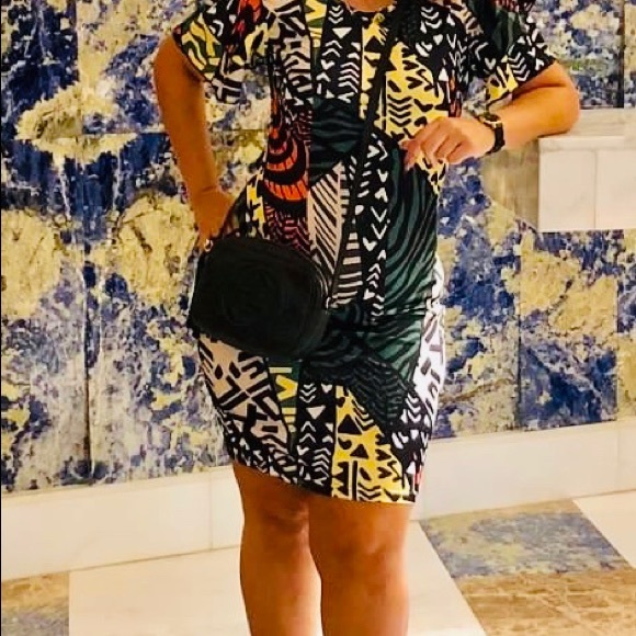 Tribal Print Mini Dress - Picture 9 of 10